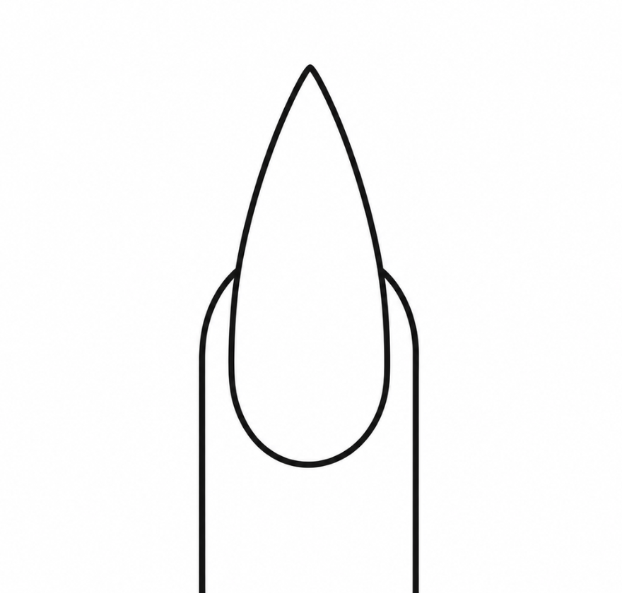 Uña Stiletto
